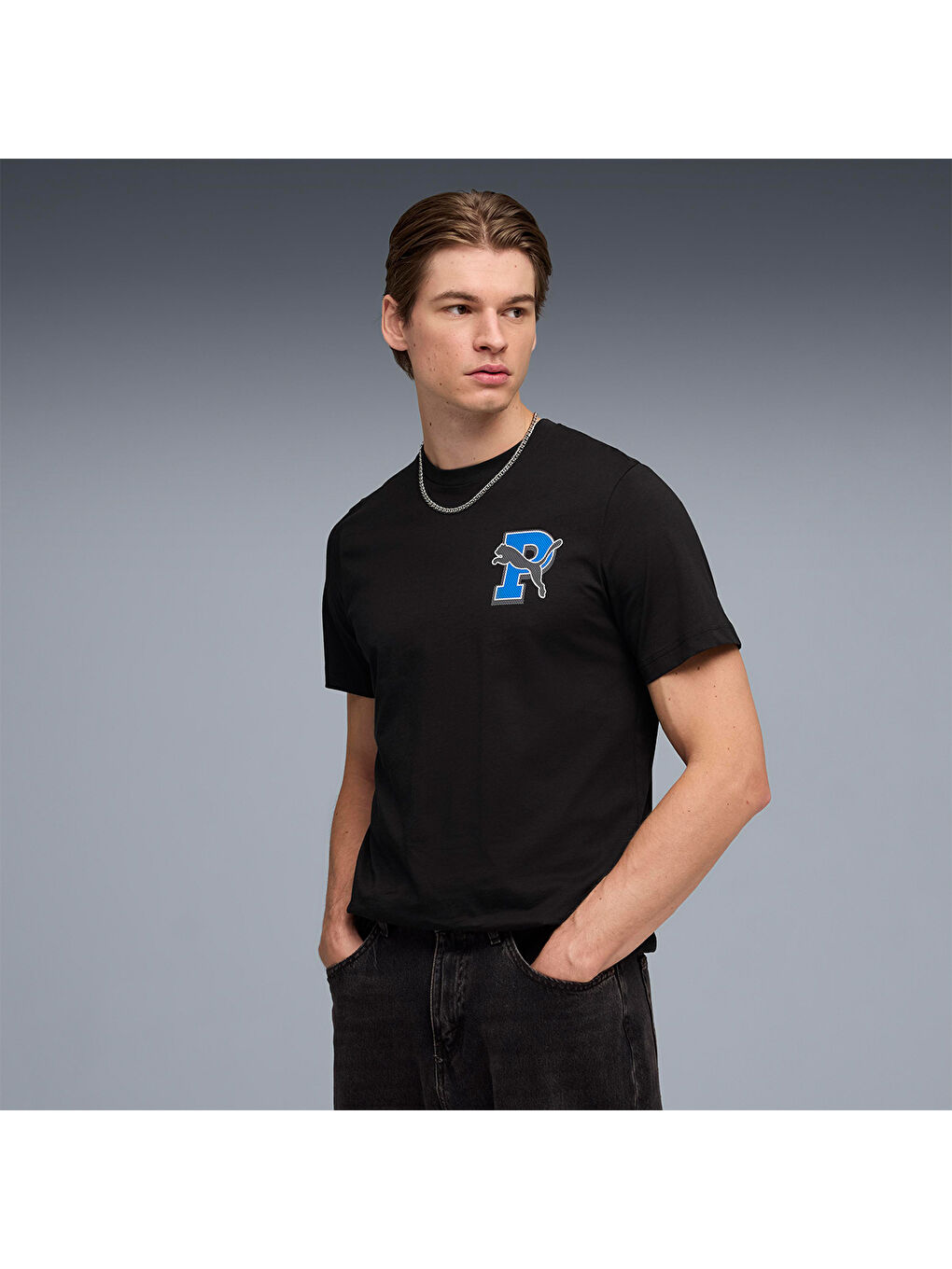 Graphic Erkek Siyah Tişört