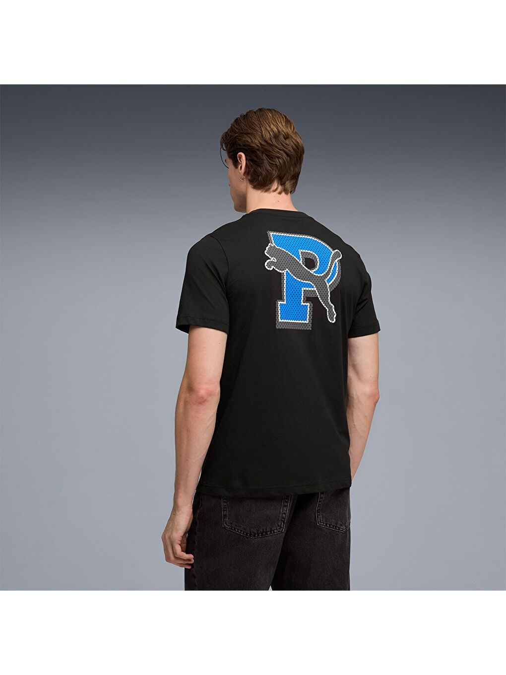 Graphic Erkek Siyah Tişört-1