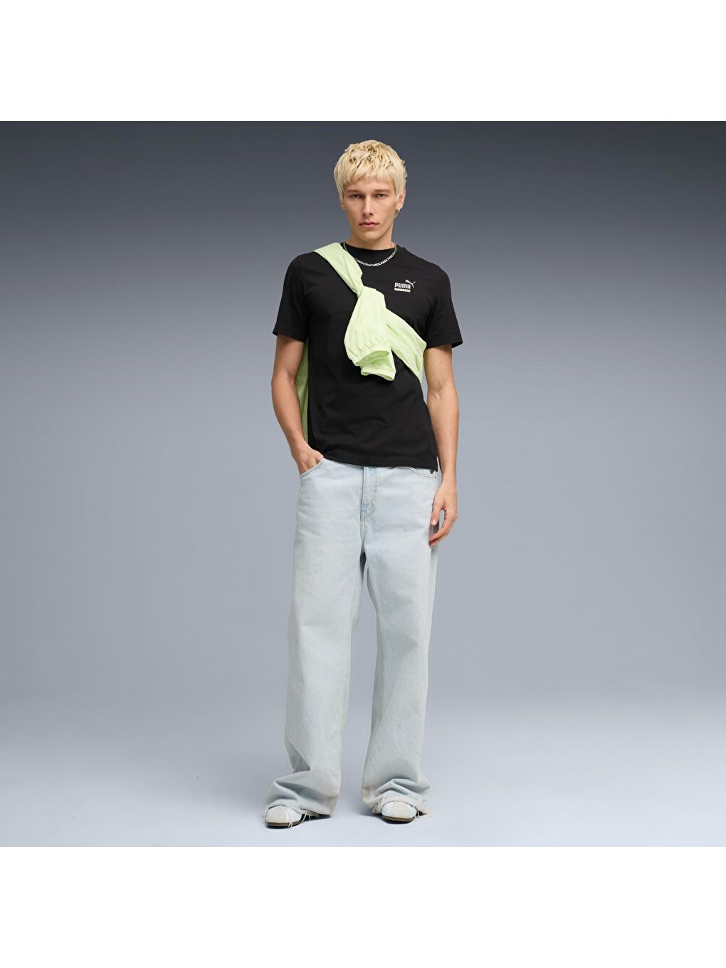 Graphic Erkek Siyah Tişört-2