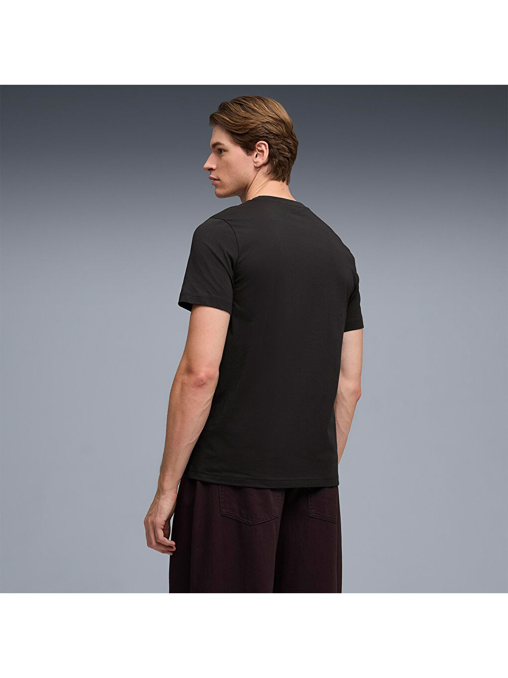 Graphic Erkek Siyah Tişört-1