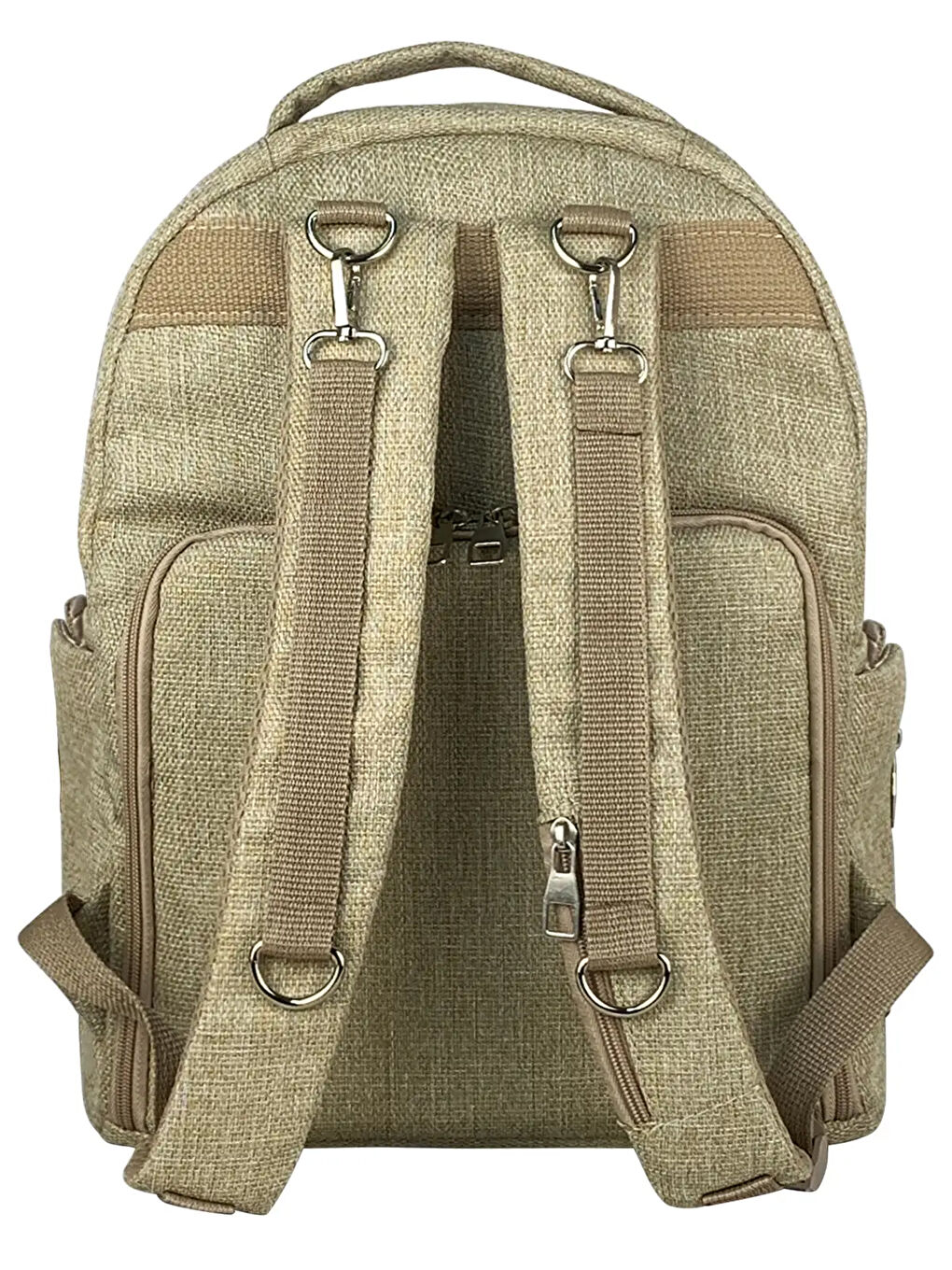 Duo Backpack Anne Çanta Bej-1