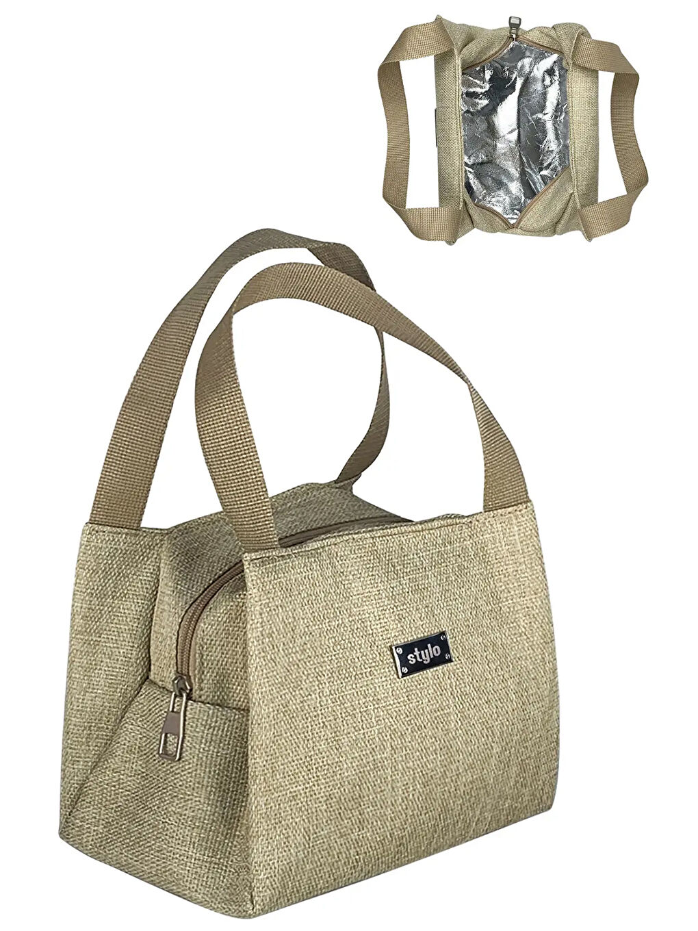 Duo Backpack Anne Çanta Bej-2