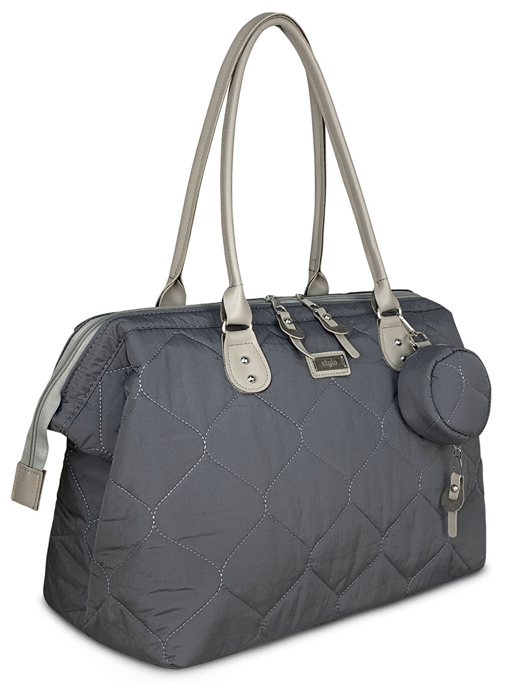 Manolya Anne Bebek Bakım Çantası Gri-1