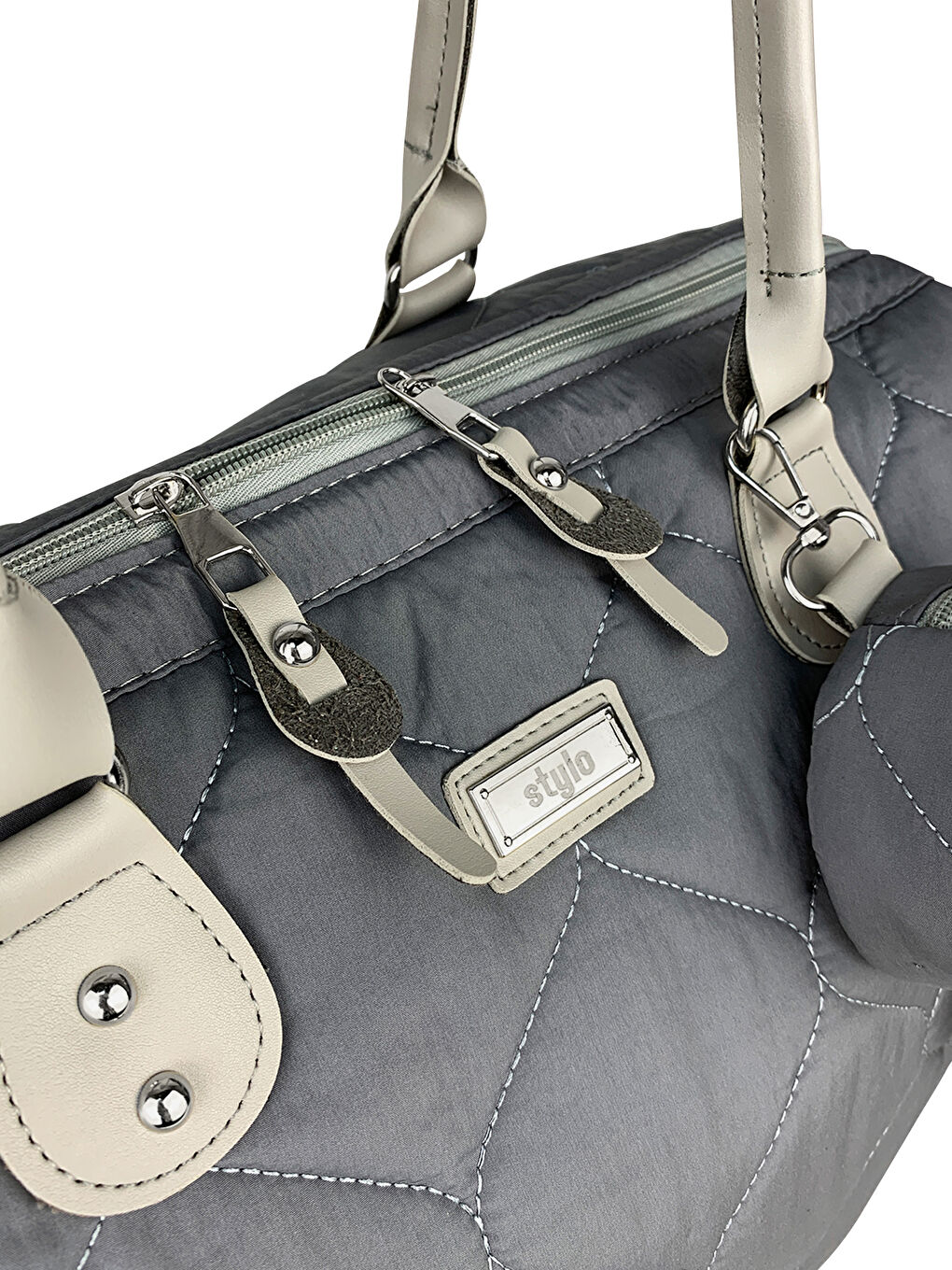 Manolya Anne Bebek Bakım Çantası Gri-7