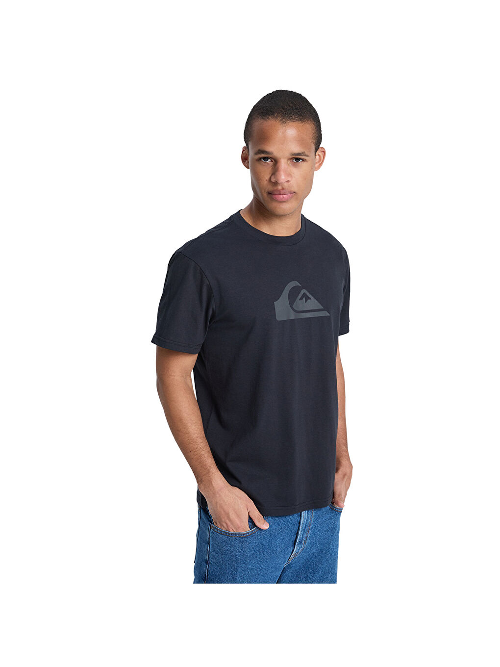 Ev Comp Logo Erkek Siyah Tişört-2