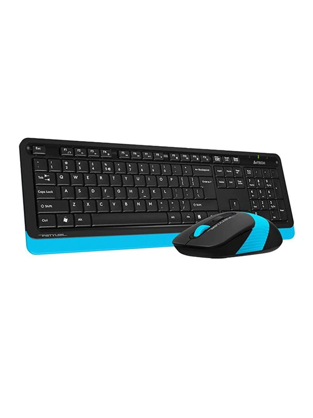 A4-Tech FG1010 Kablosuz Q Klavye Mouse Set   Mavi - 1