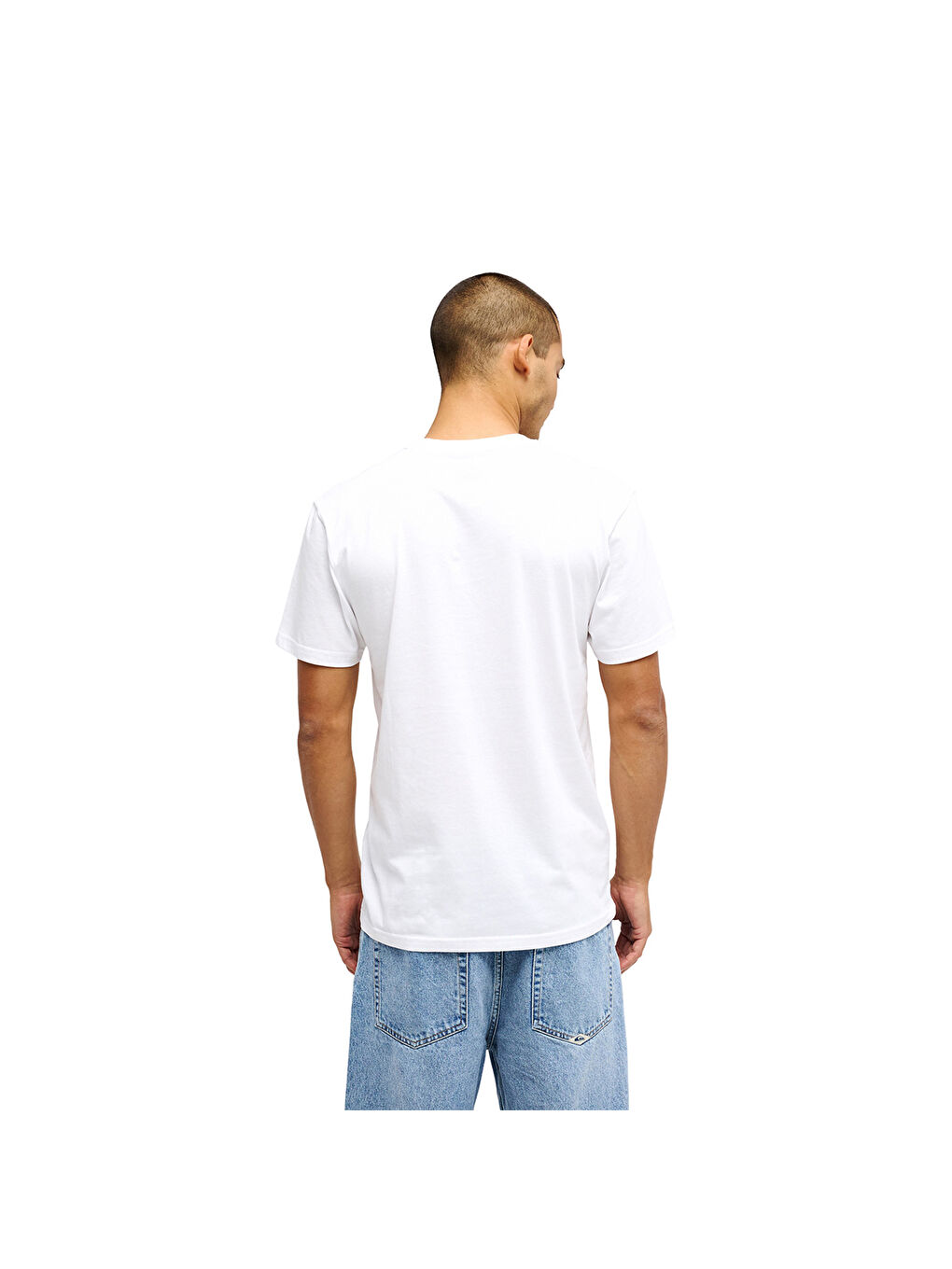 Ev Comp Logo Erkek Beyaz Tişört-1