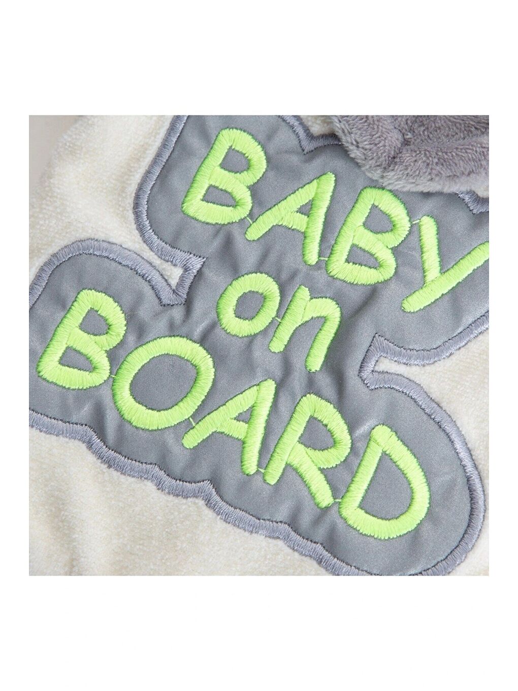 Reflektörlü Arabada Bebek Var Aparatı 875-3