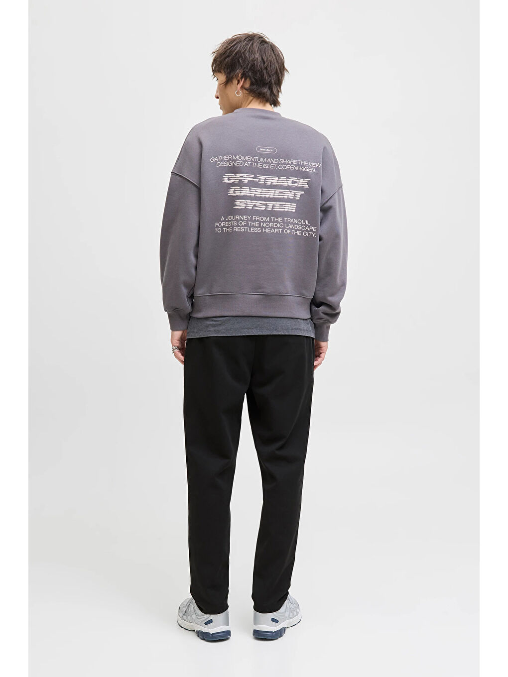 Siyah Pants Studio Pamuklu Tapered Fit Düz Paça Pantolon 12282533-2