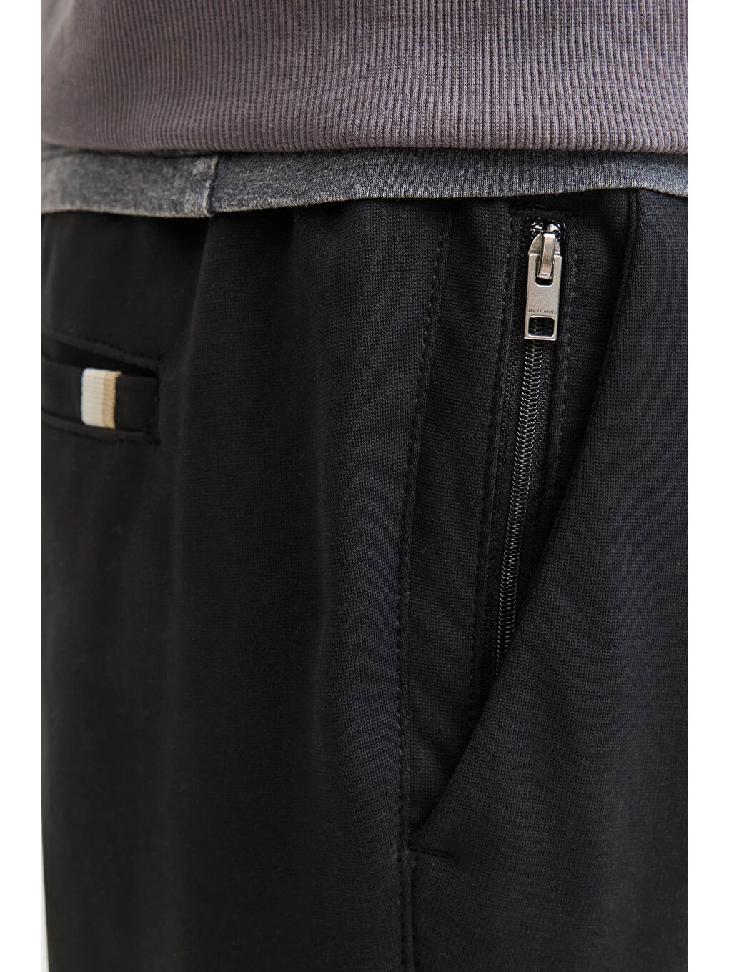 Siyah Pants Studio Pamuklu Tapered Fit Düz Paça Pantolon 12282533-3