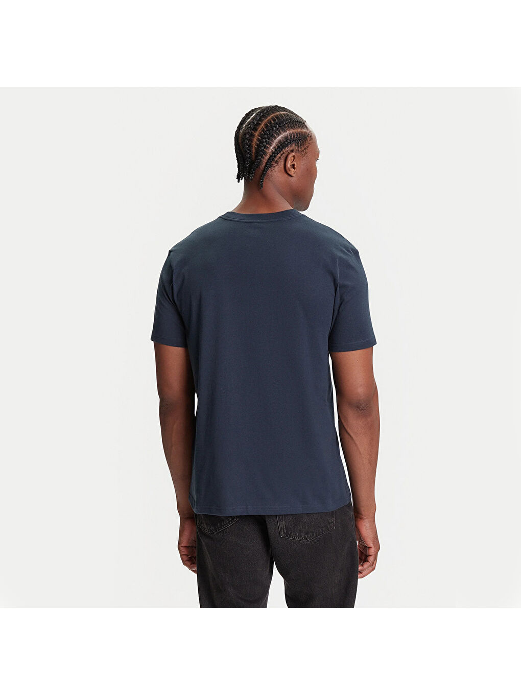 Fineline Erkek Lacivert Tişört-1