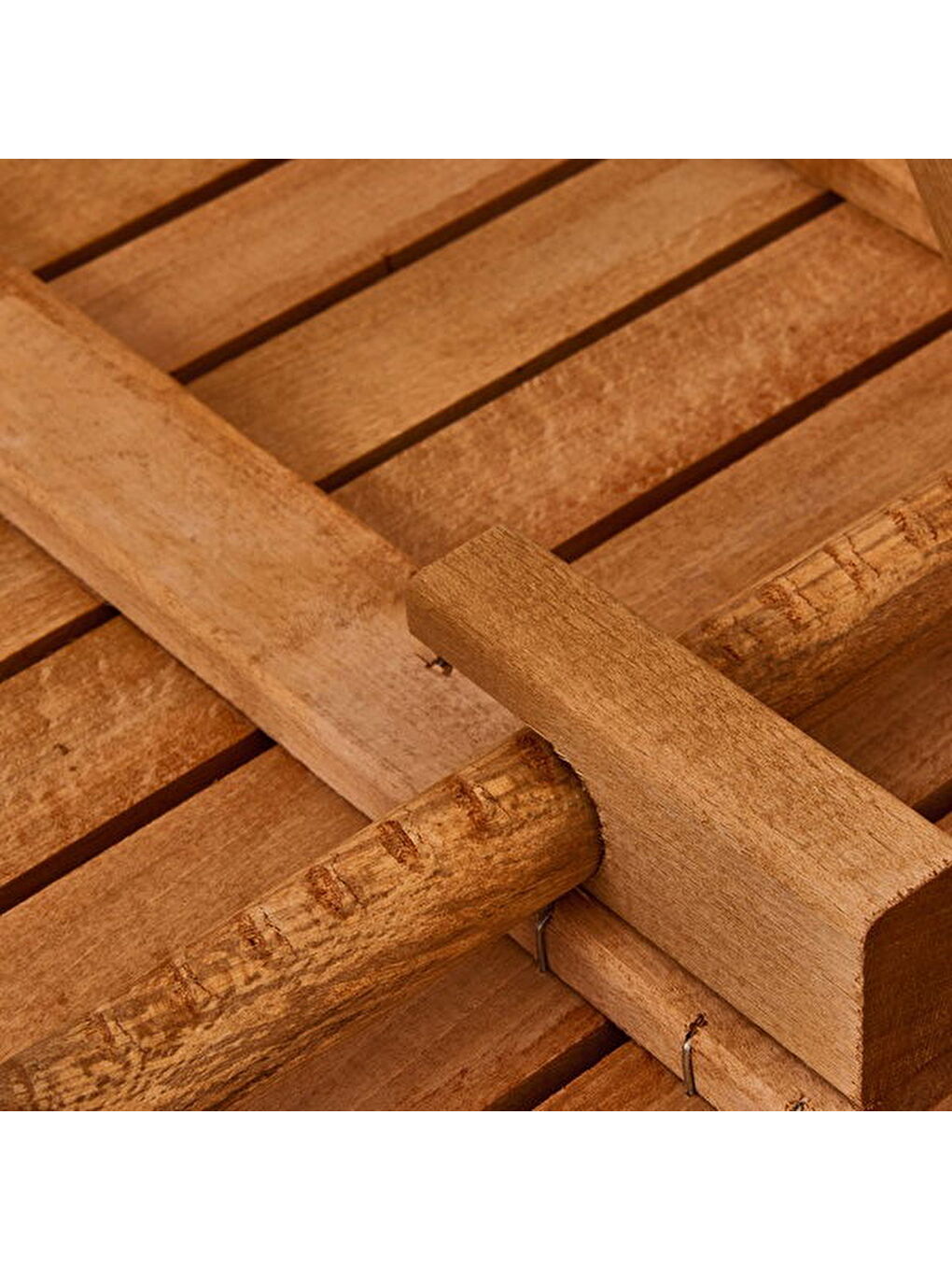 Kahverengi Flex Minderli ve Sehpalı 2’li Şezlong Seti - Natürel / Bej-1