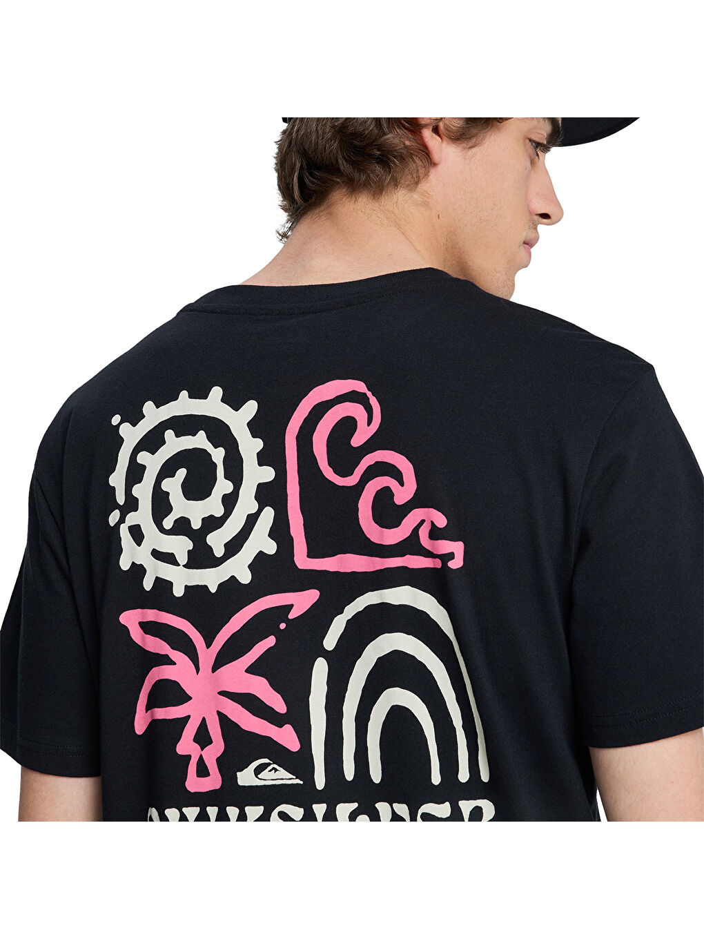 Tap In Erkek Siyah Tişört-4