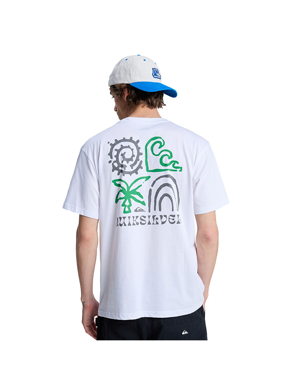 Tap In Erkek Beyaz Tişört-1