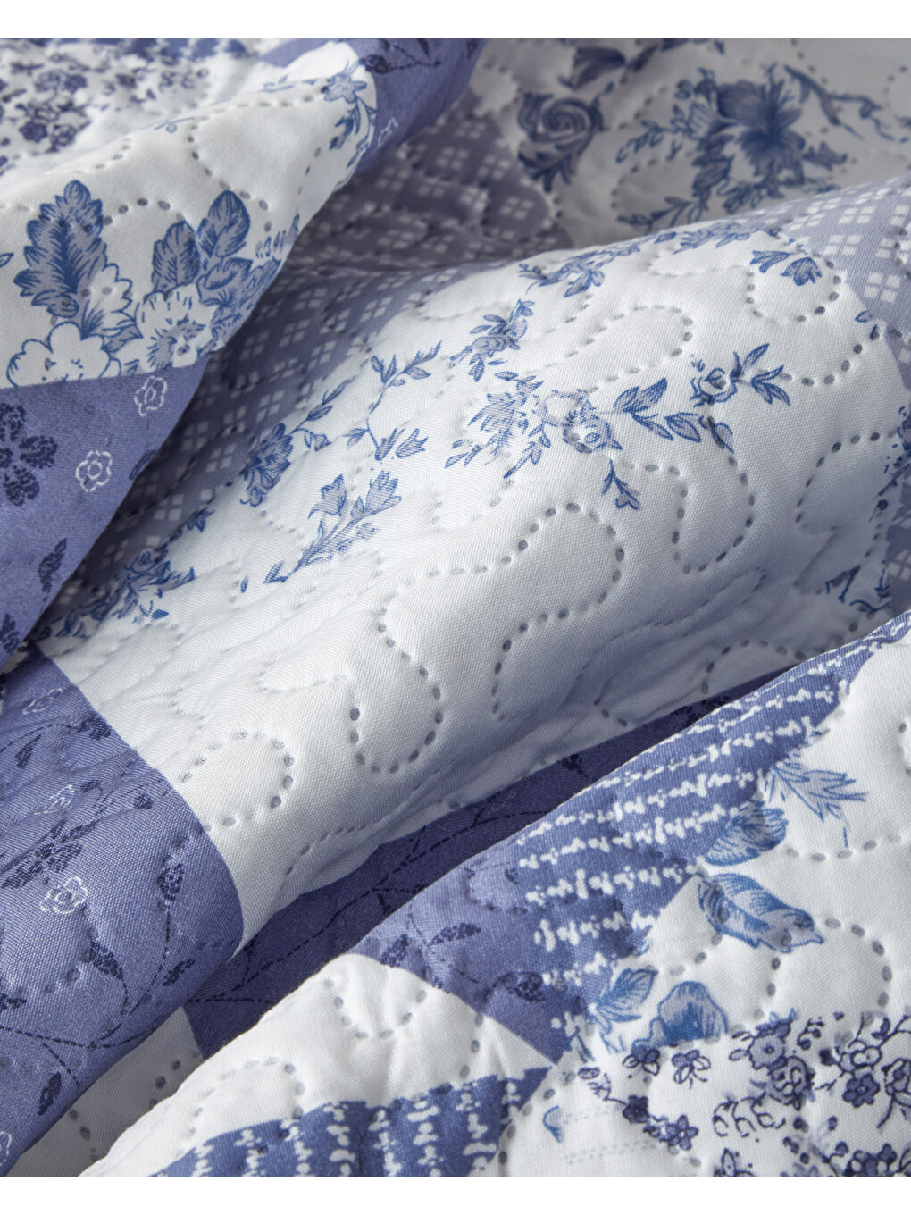 Mosa Blu Çift Kişilik Yatak Örtüsü Takımı 200x220 Cm Lacivert-4