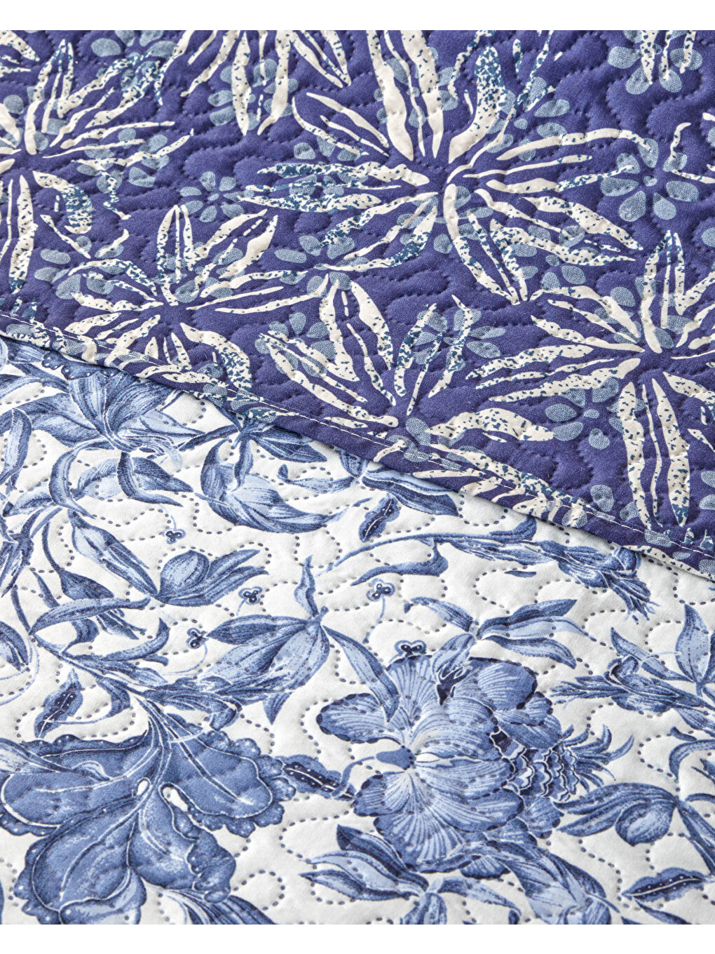 Camille Ray Çift Kişilik Çok Amaçlı Örtü 200x220 Cm Lacivert-3