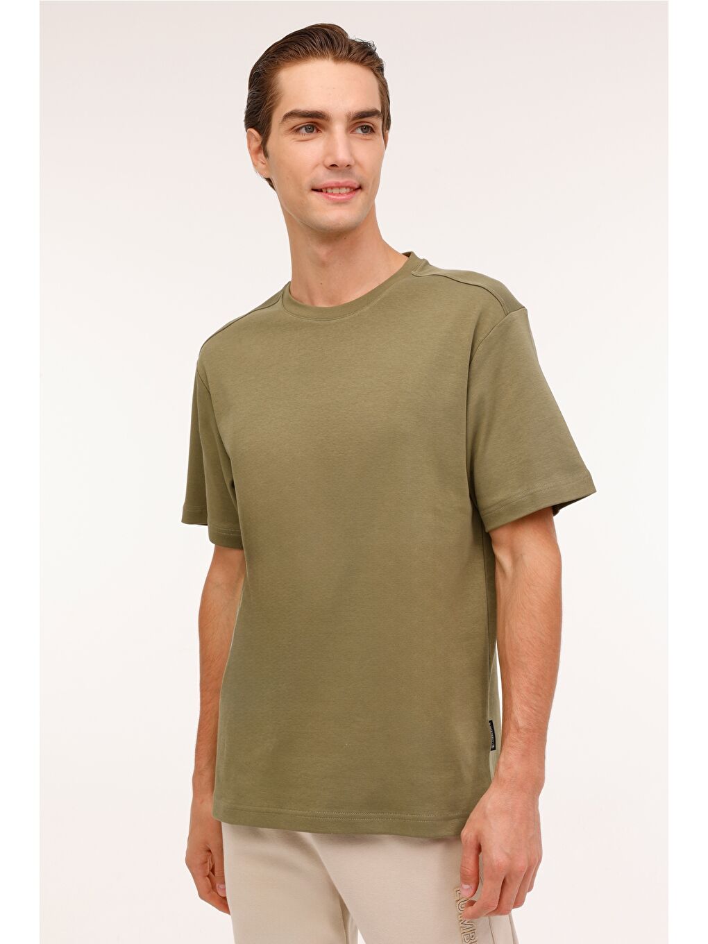 ML RASSA 11AFW-85 4PR Haki Erkek Kısa Kol Tişört