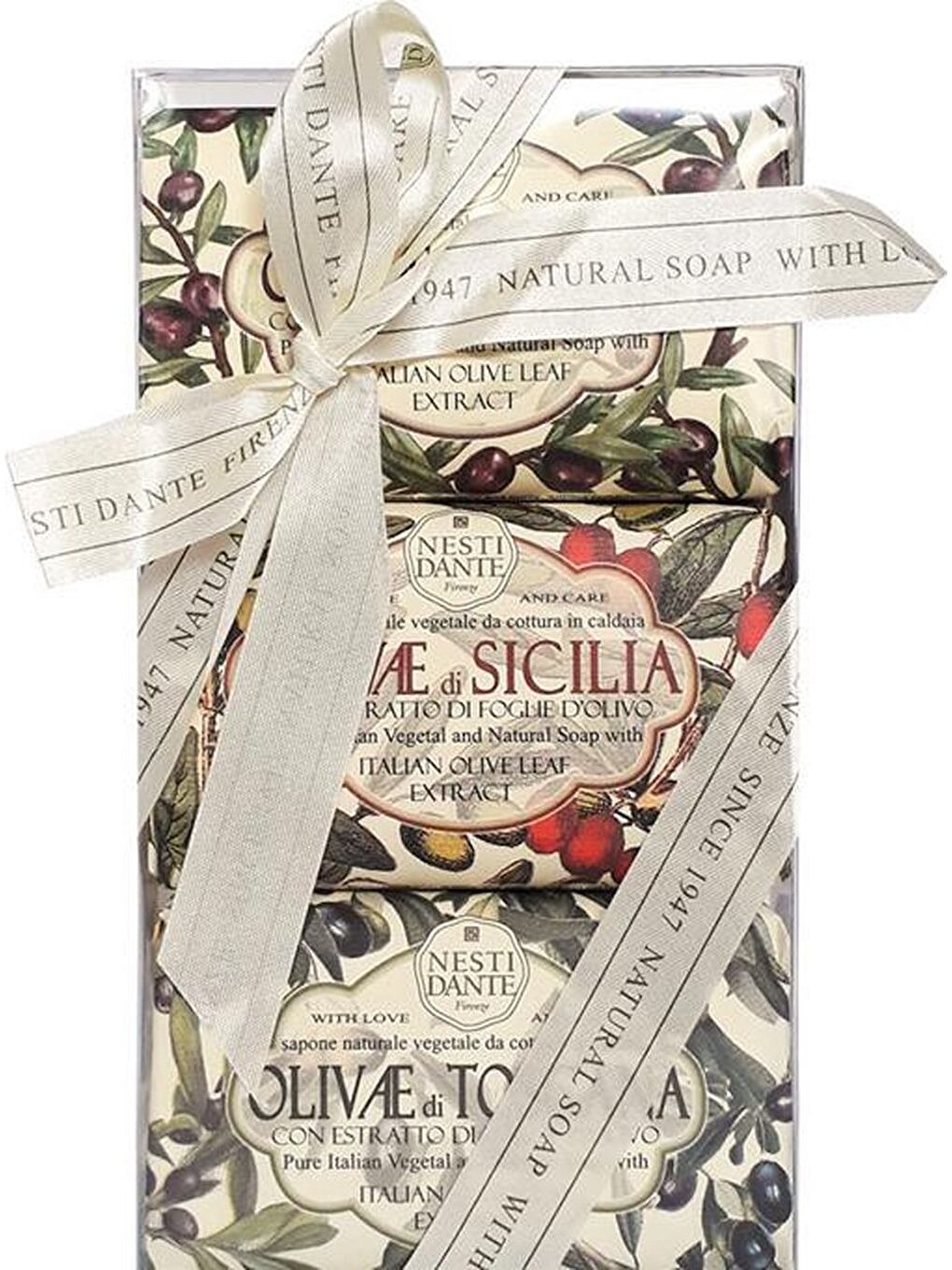 Nesti Dante Olivae Sabun Seti 3x150gr | Genel Bakım | Puglia, Sicilla, Toscana