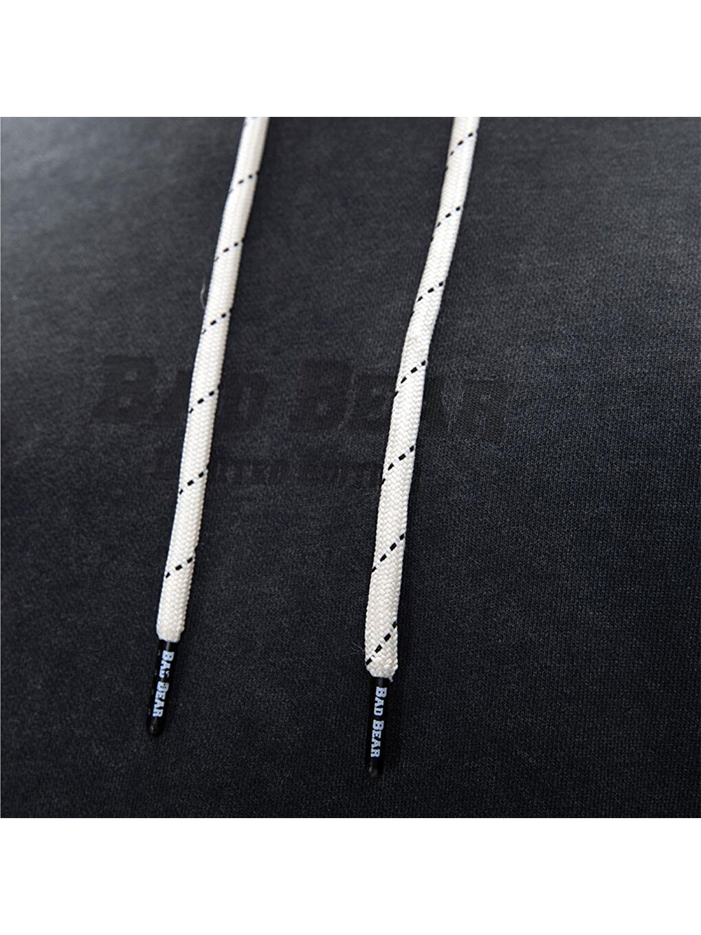 Acid Bear Os Erkek Gri Kapüşonlu Sweatshirt-3