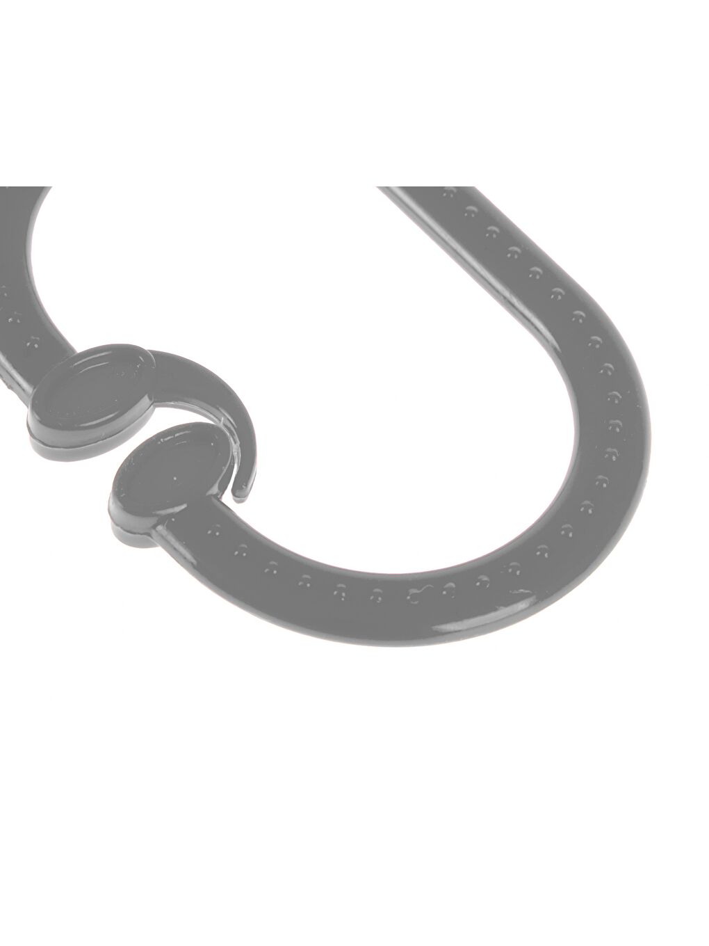 Çıngıraklı Puset Halkası Gri Oval-3