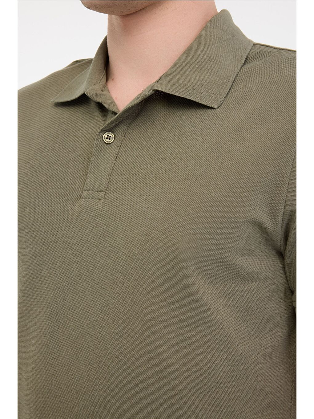Kinetix MB PAM 12SN328 5FX Haki Erkek Kısa Kol T-Shirt - 3
