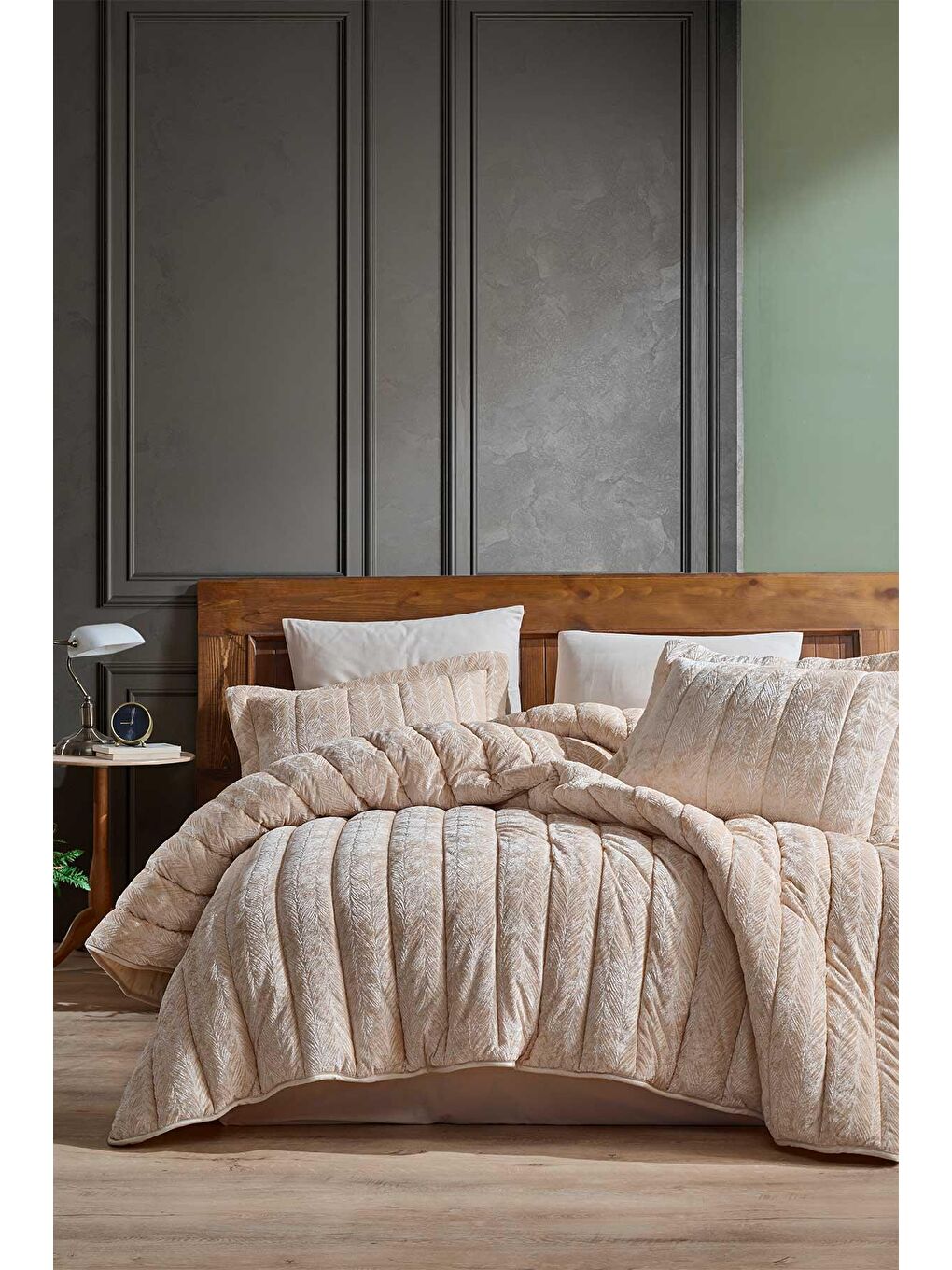 Bej Royal Çeyiz Paketi 20 Parça Cappuccino-1