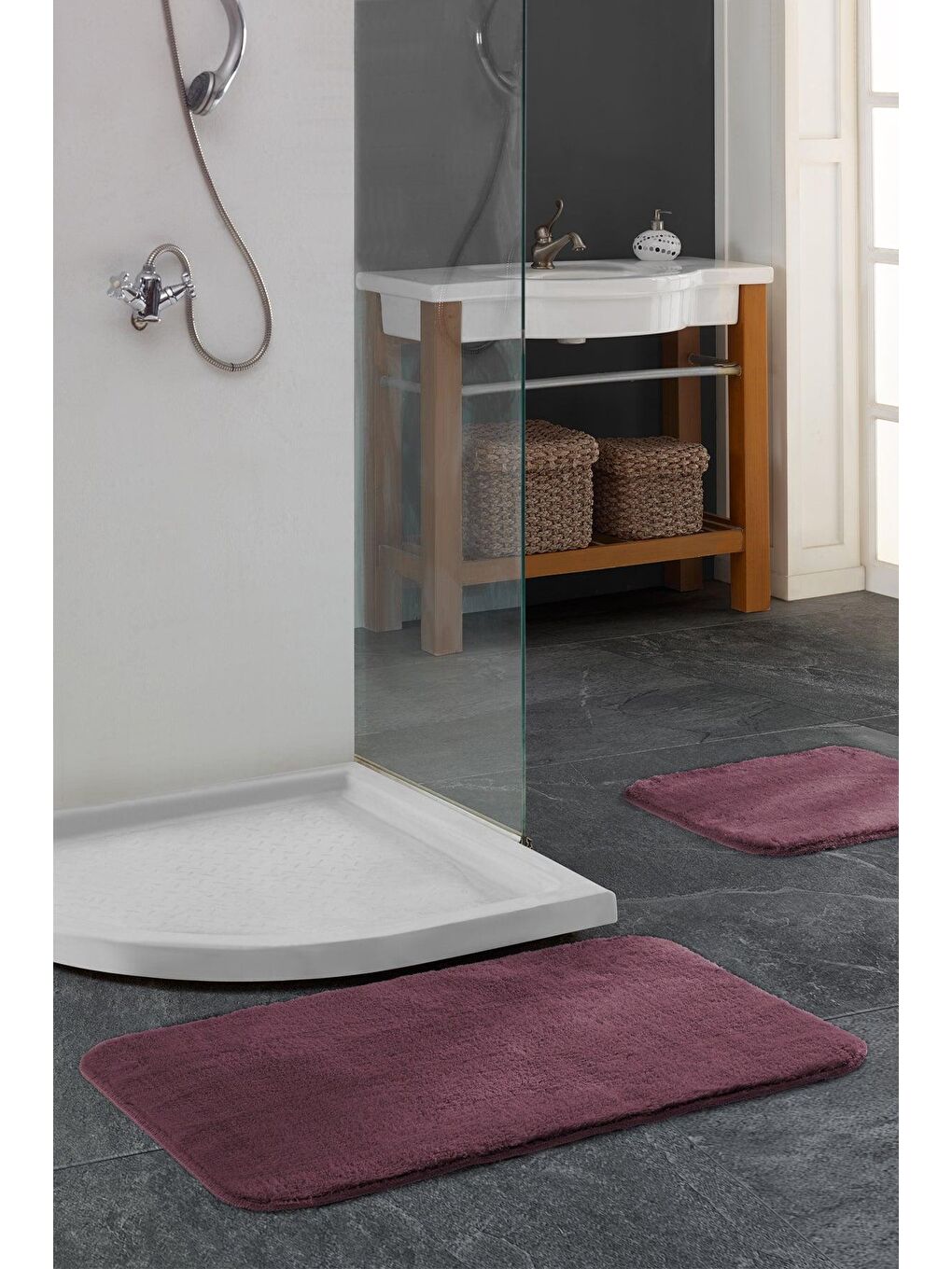 Royal Çeyiz Paketi 20 Parça Mürdüm-4