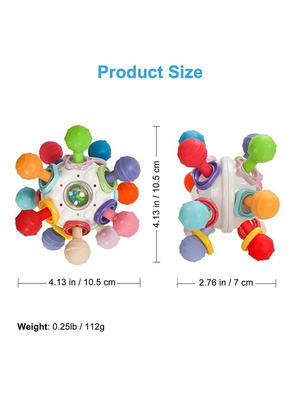 Montessori Duyusal Diş Kaşıyıcı Top-4