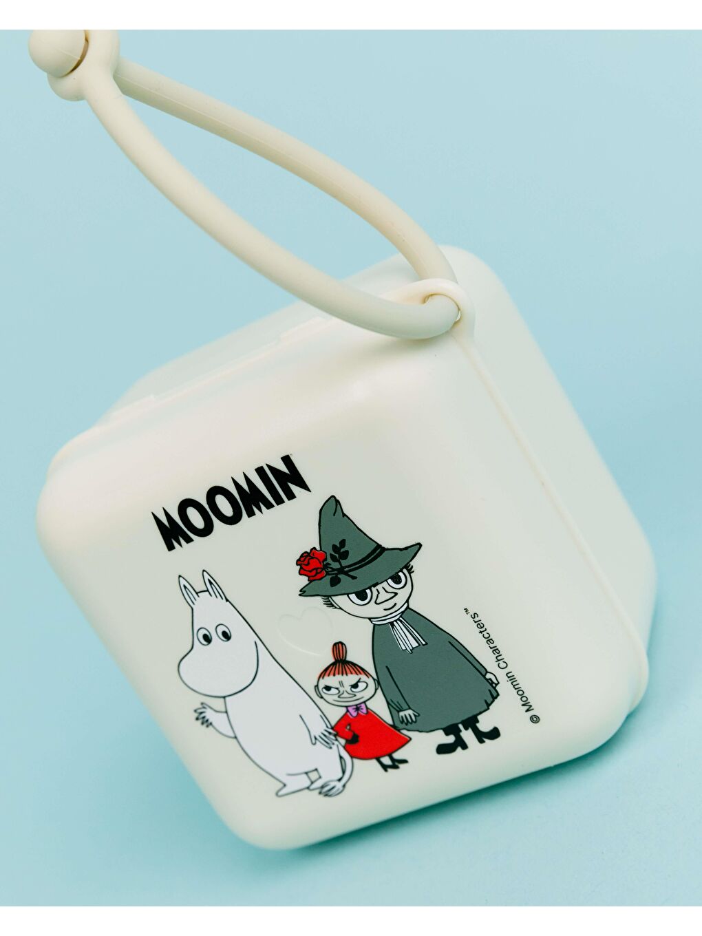 X Moomin Pacifier Box Emzik Kutusu-Ivory-7