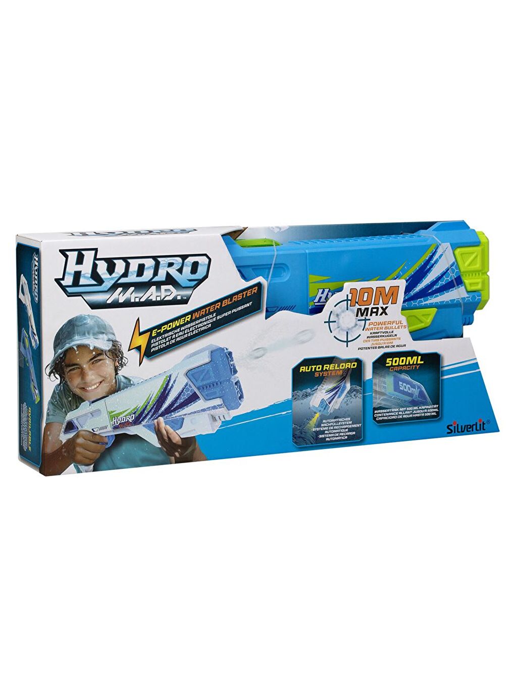 Hydro M.A.D. Elektrikli Su Tabancası - Mavi 81150-1