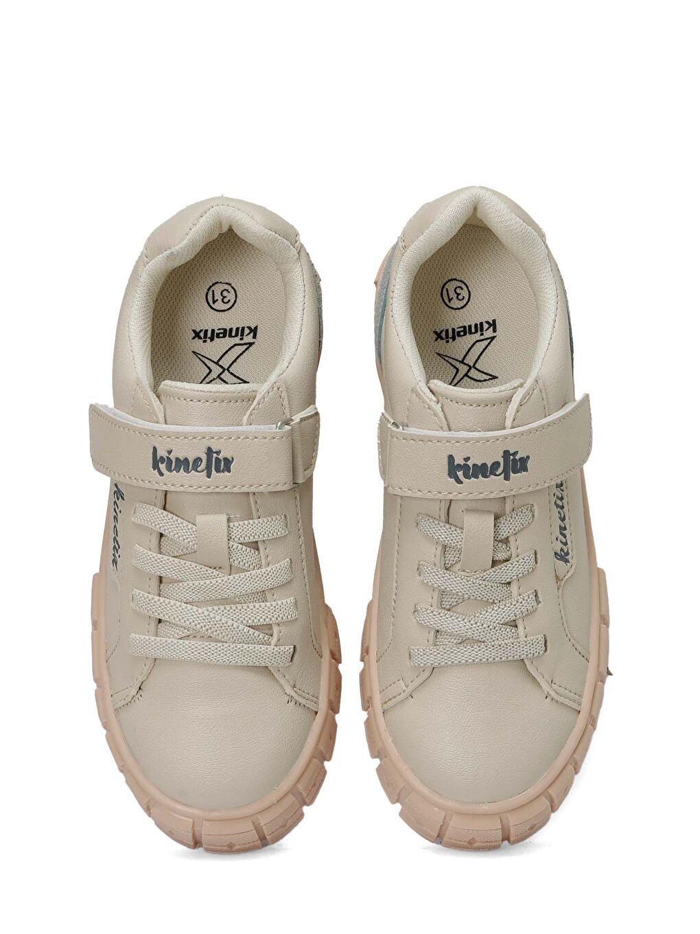 Gri IDUNN J 5FX Taş Rengi Kız Çocuk Sneaker-3