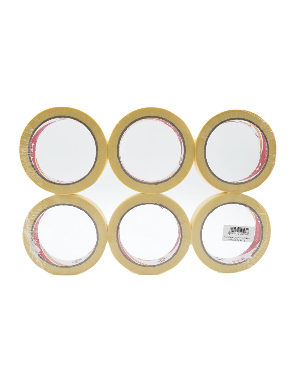 Krepe (Maskeleme) Bantı 18x30 m Bej Gp 6 Adet-1