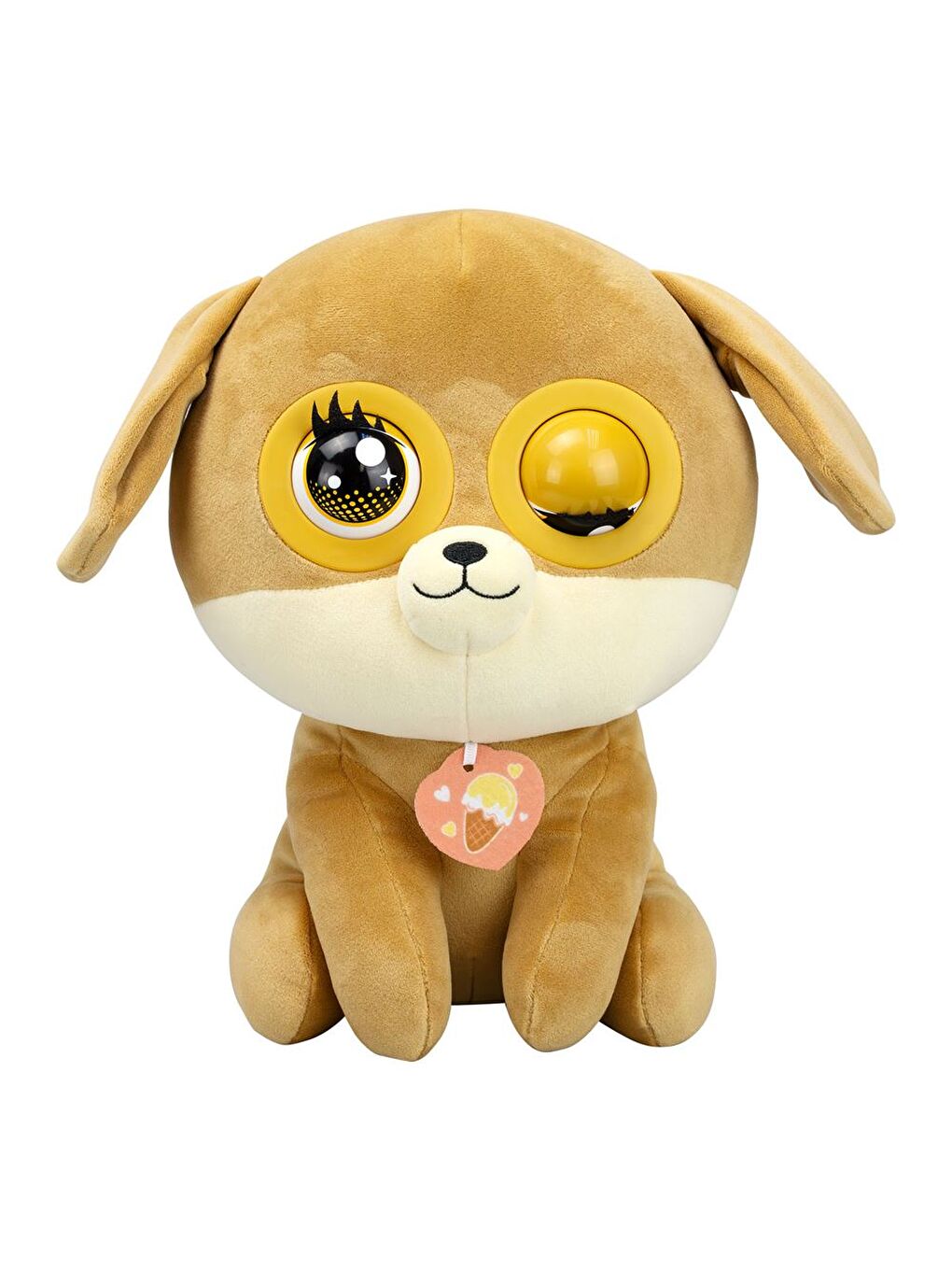 Winksies Sevimli Hayvanlar İnteraktif 30cm Pelüş - Köpek-1