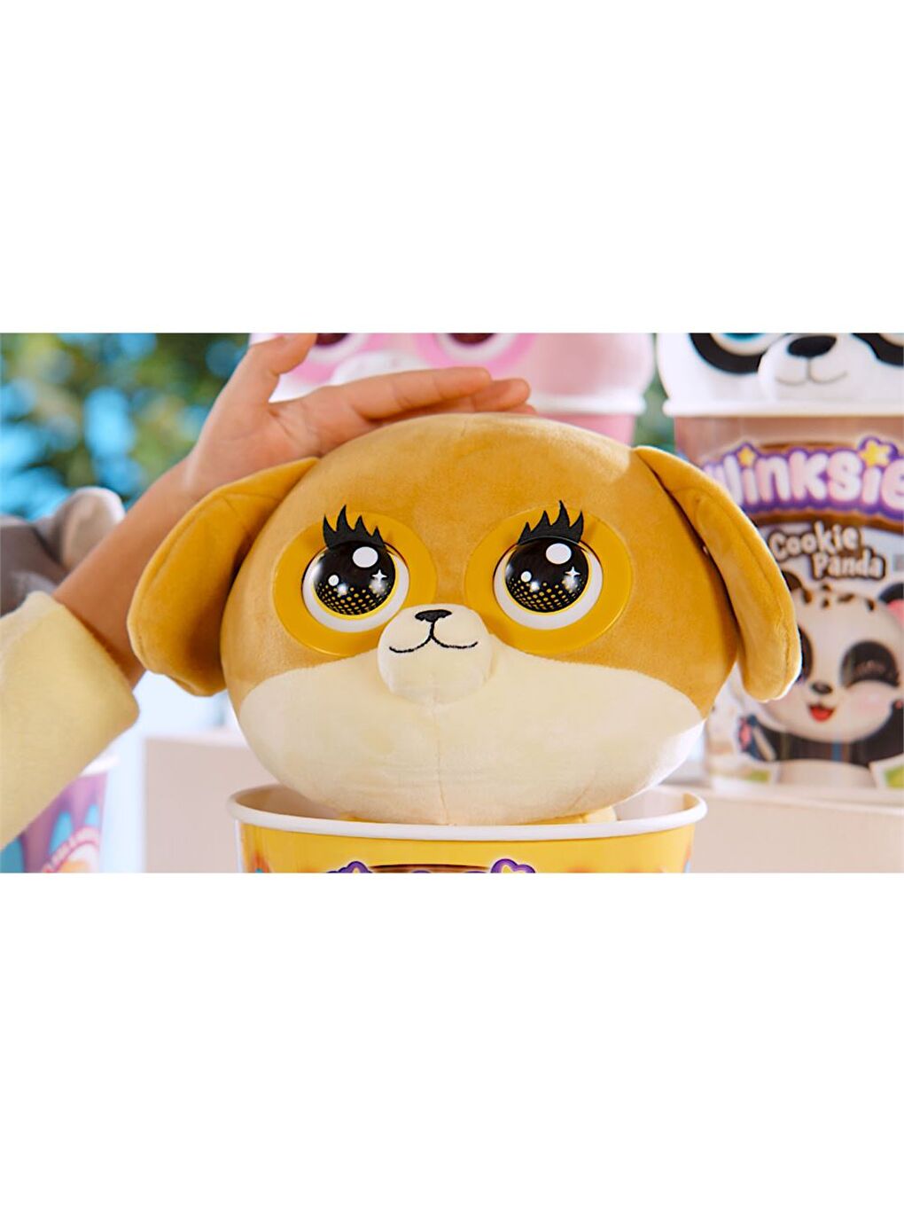 Winksies Sevimli Hayvanlar İnteraktif 30cm Pelüş - Köpek-2