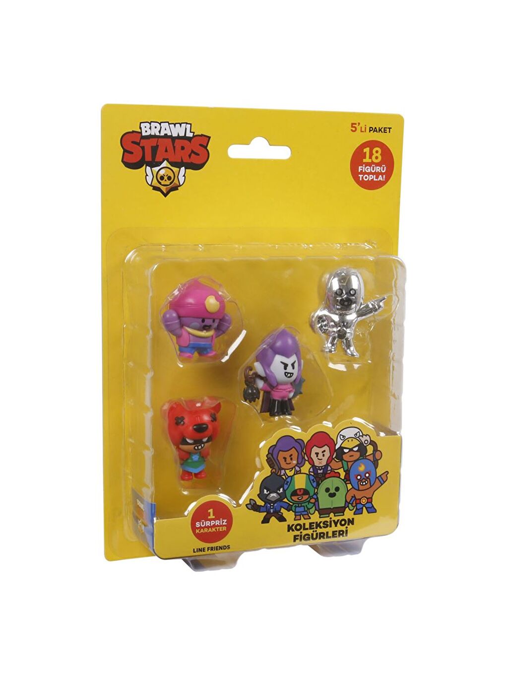 PMI Brawl Stars 5'li Figür Model 6-1