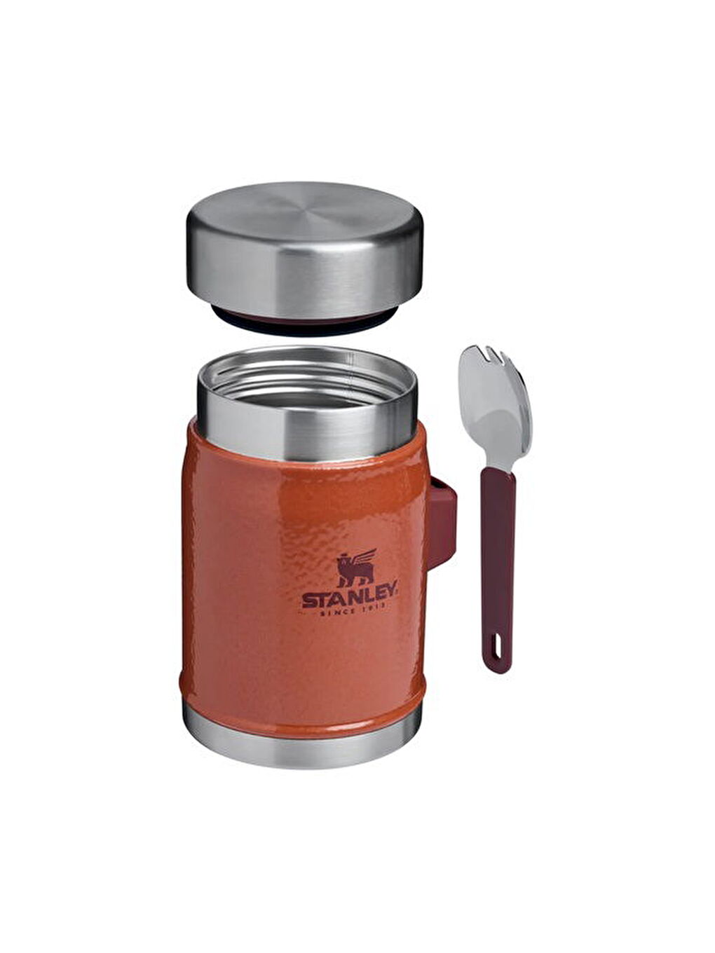 Yemek Termosu The Legendary Food Jar Spork Hammertone Clay - 400 ml-2