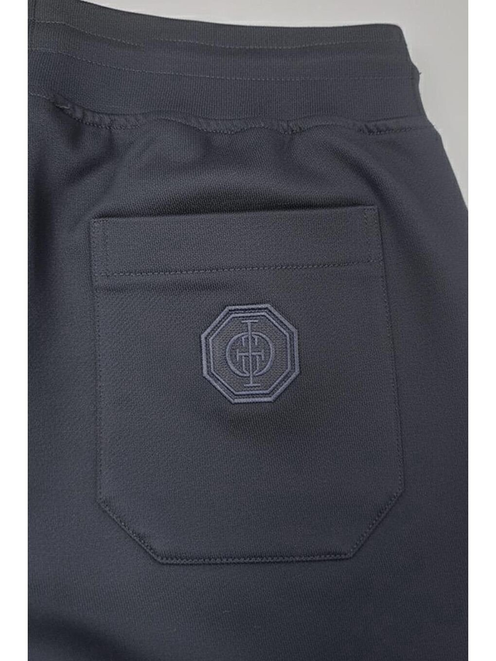 Lacivert Standart Fit Pamuklu Kapüşonlu Eşofman Takımı-2