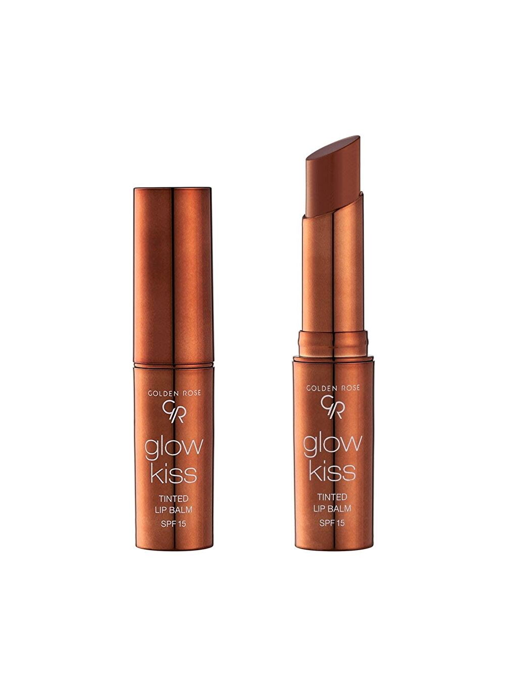 GOLDEN ROSE Glow Kiss Tinted Lip Balm No: 06 Choco Cake - Renkli Dudak Nemlendirici - 1
