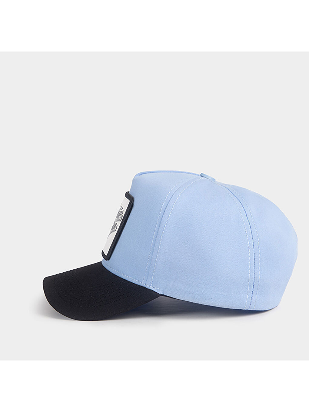 Sarı Siyah Siperli - Buz Mavi Şapka (Cap)-2