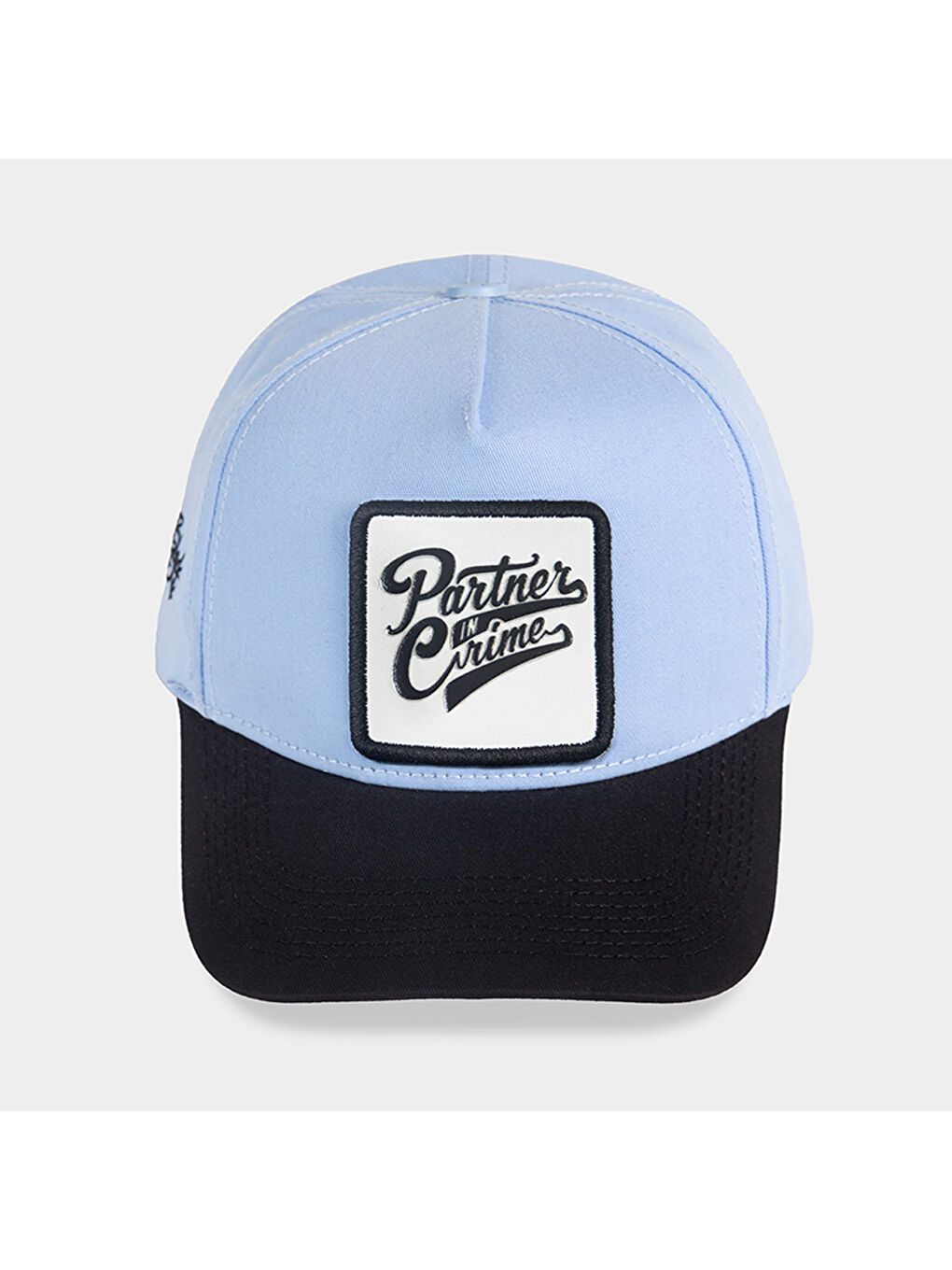 Sarı Siyah Siperli - Buz Mavi Şapka (Cap)-3