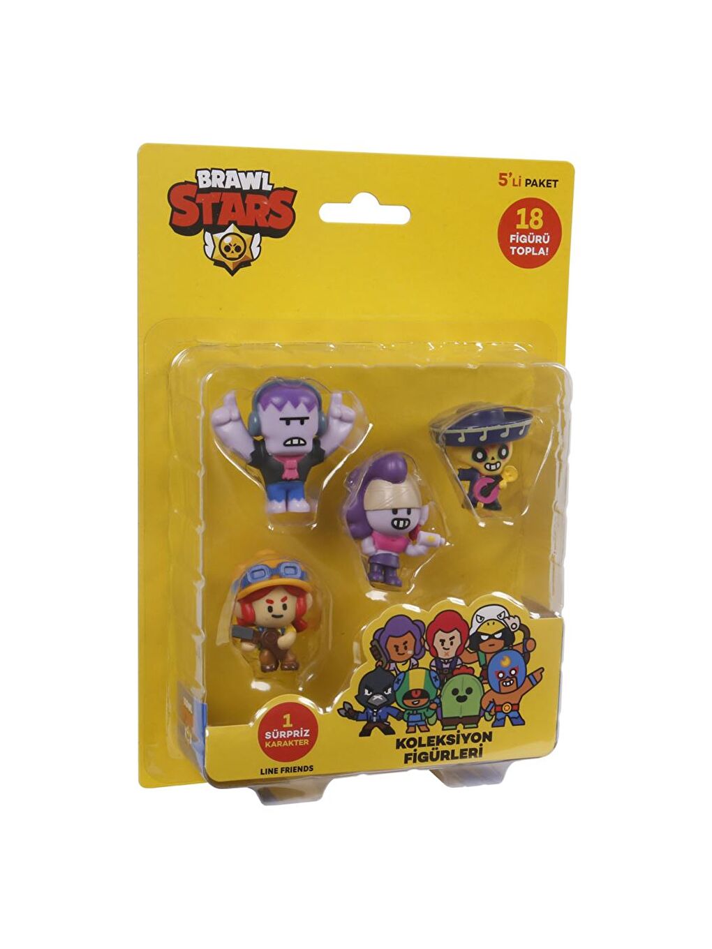 PMI Brawl Stars 5'li Figür Model 4-1