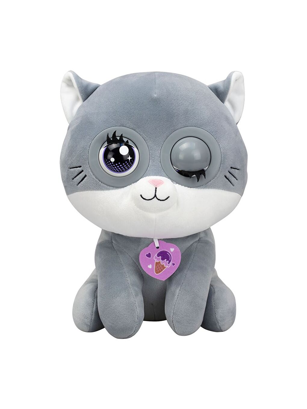 Winksies Sevimli Hayvanlar İnteraktif 30cm Pelüş - Kedi-1