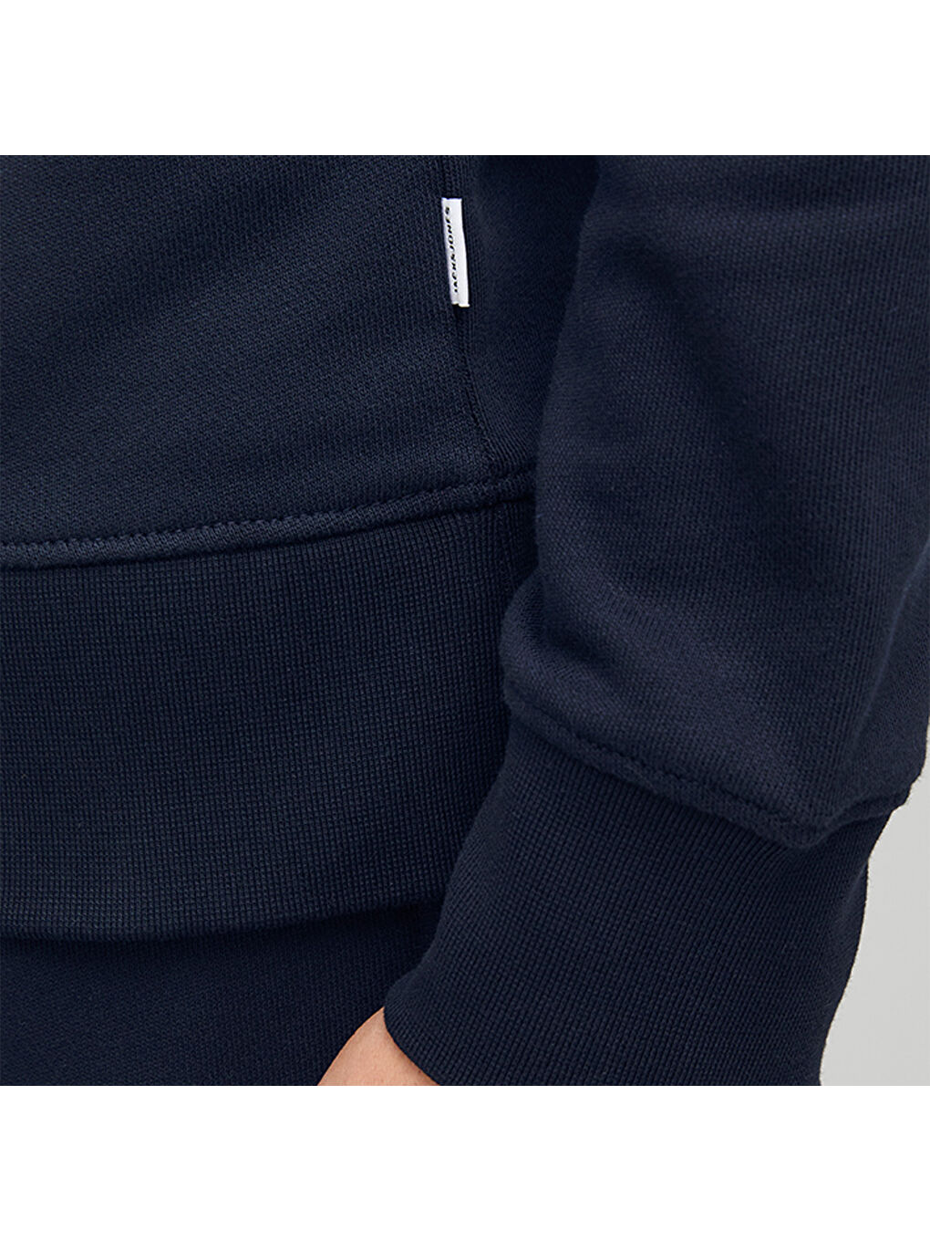 Beau Erkek Lacivert Kapüşonlu Sweatshirt-4