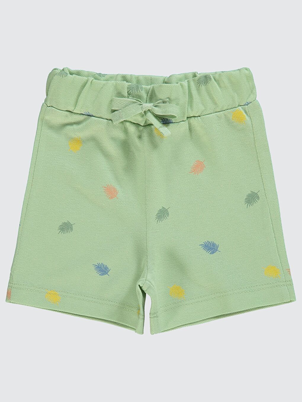 Baby Yaprak Empirme 6-18 Ay Şort - Yeşil