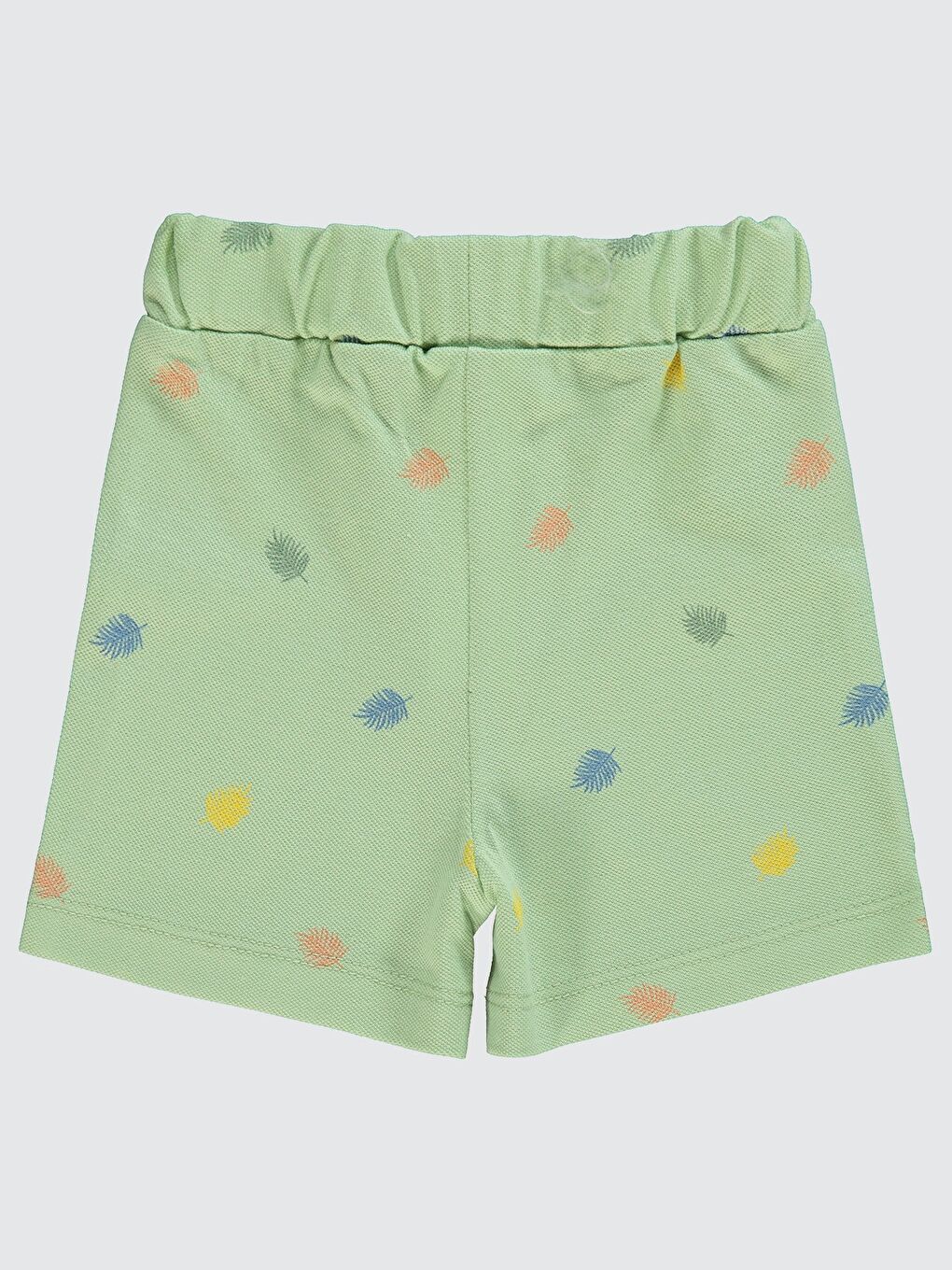 Baby Yaprak Empirme 6-18 Ay Şort - Yeşil-1