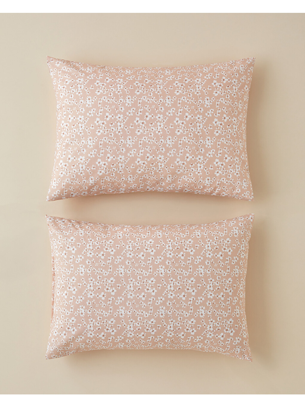 Dulcie Kolay Ütülenir 2'li Yastık Kılıfı 50x70 Cm Pembe