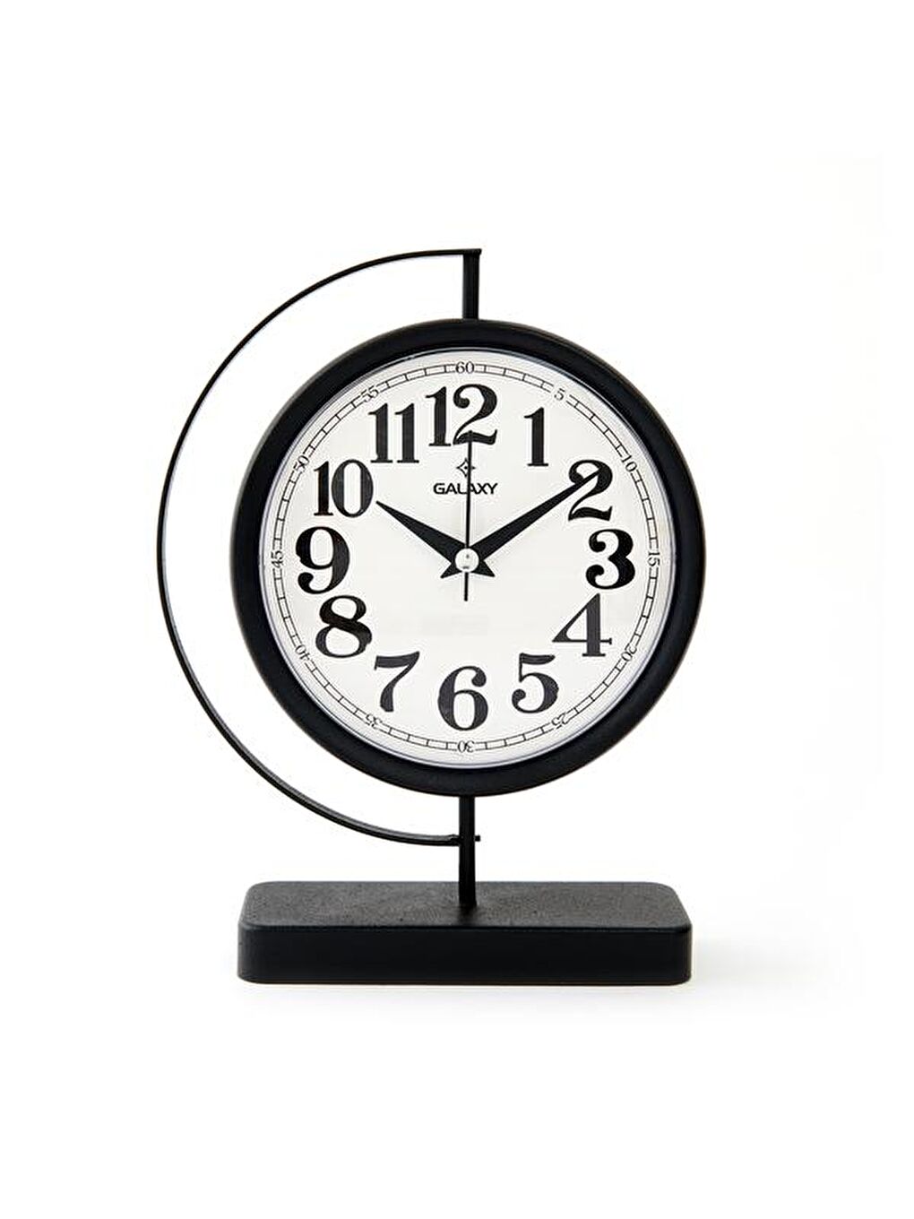 Masa Saati - Siyah - 25x7x19 cm-4