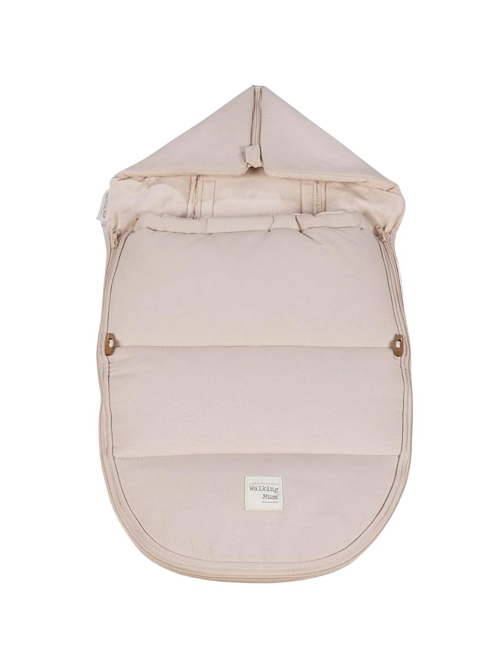 Pembe Eco Mum Kundak Bebek Arabası Battaniyesi Apricot