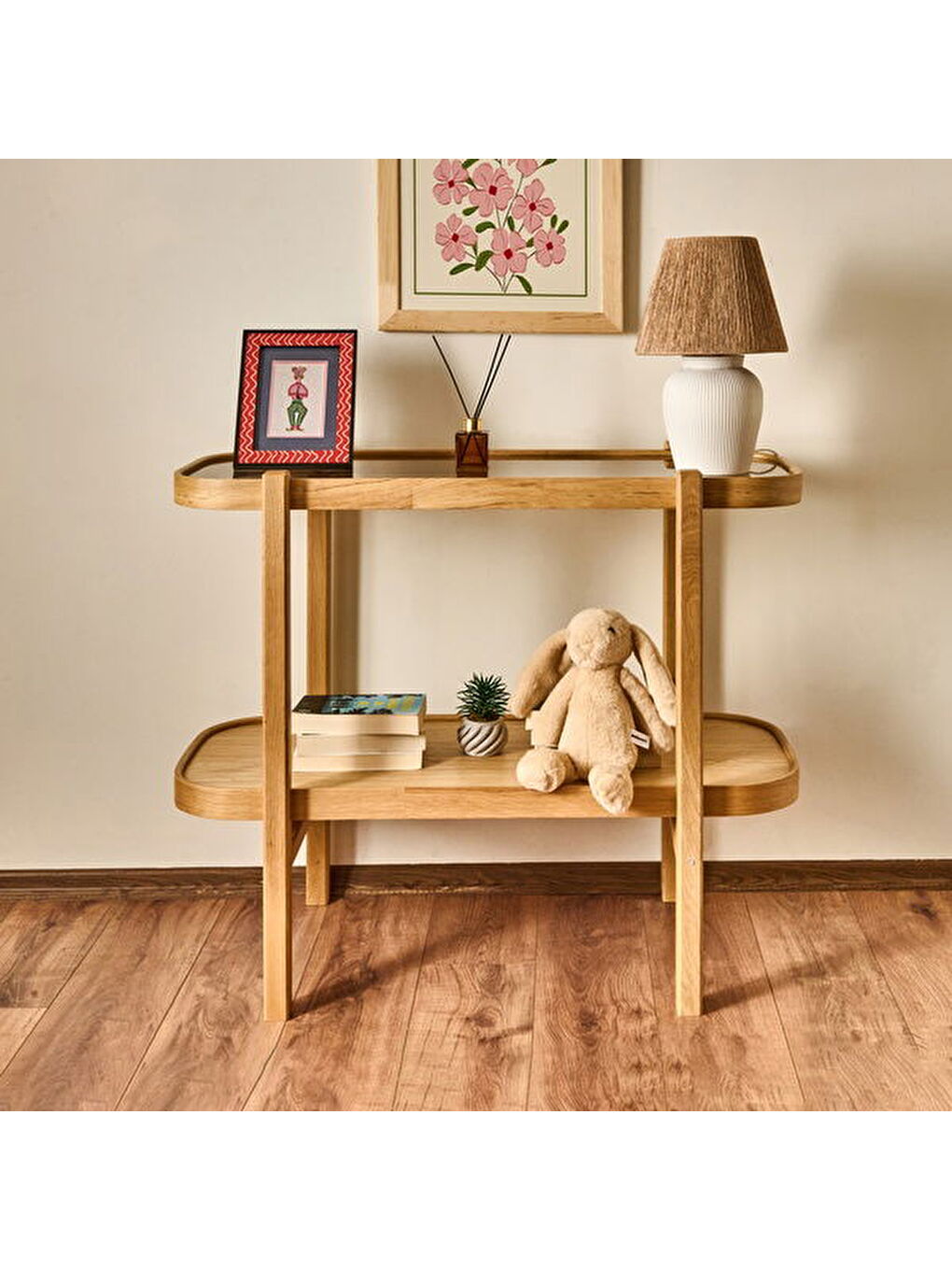 Kahverengi Lima Dresuar - Meşe - 85x48x103 cm-4