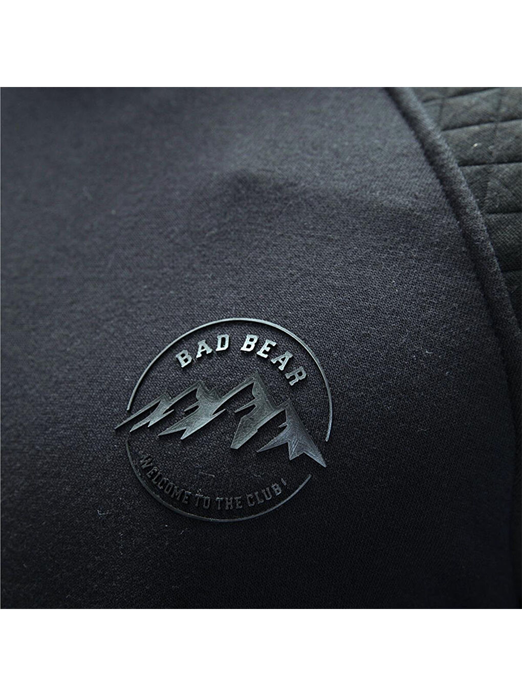 Grass Erkek Siyah Kapüşonlu Sweatshirt-4